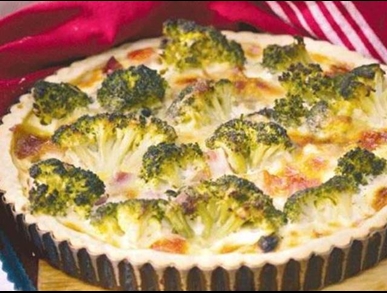 Brokolicový koláč