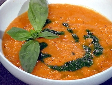 Rajská polévka s pestem